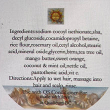 Load image into Gallery viewer, Balance Conditioning Shampoo Bar Sweet Orange & Mint