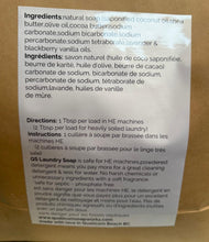 Load image into Gallery viewer, Natural Lavender Blackberry Vanilla Laundry Soap (Bulk size)