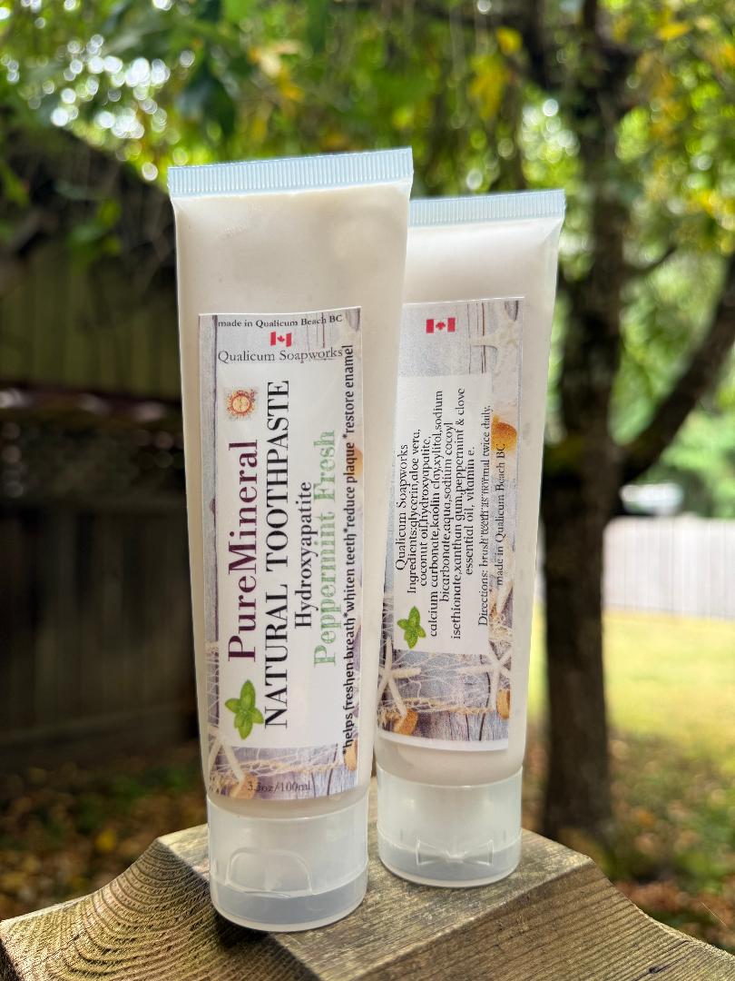 PureMineral Natural Whitening Mineralizing Toothpaste with Hydroxyapatite