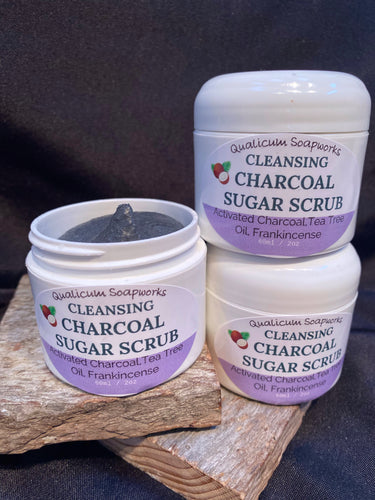 Cleansing Charcoal Sugar Scrub