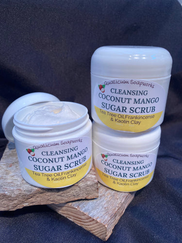 Cleansing Coconut Mango Sugar Scrub