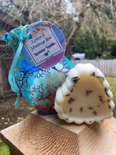 Lavender Vanilla Lotion/Massage Bar