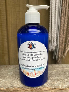 Natural West Coast Rain Castile Liquid Hand Soap